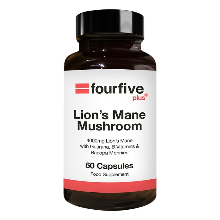 Fourfive Lions Mane Complex Energy & Focus 4000mg 60 Κάψουλες